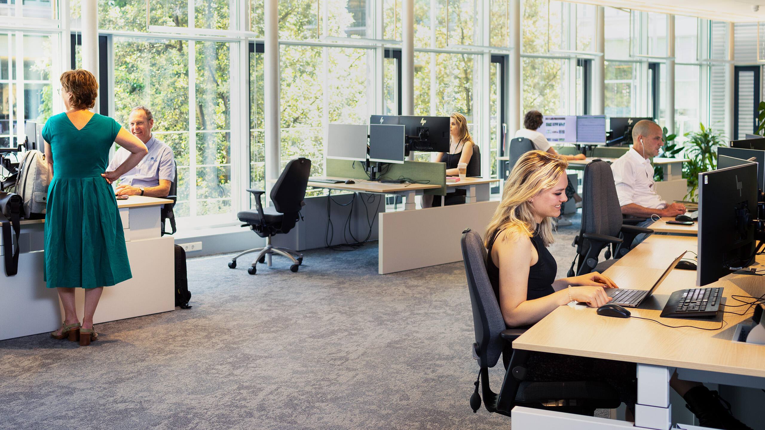 Kantoortuin Stadskantoor sociale dienstverlening