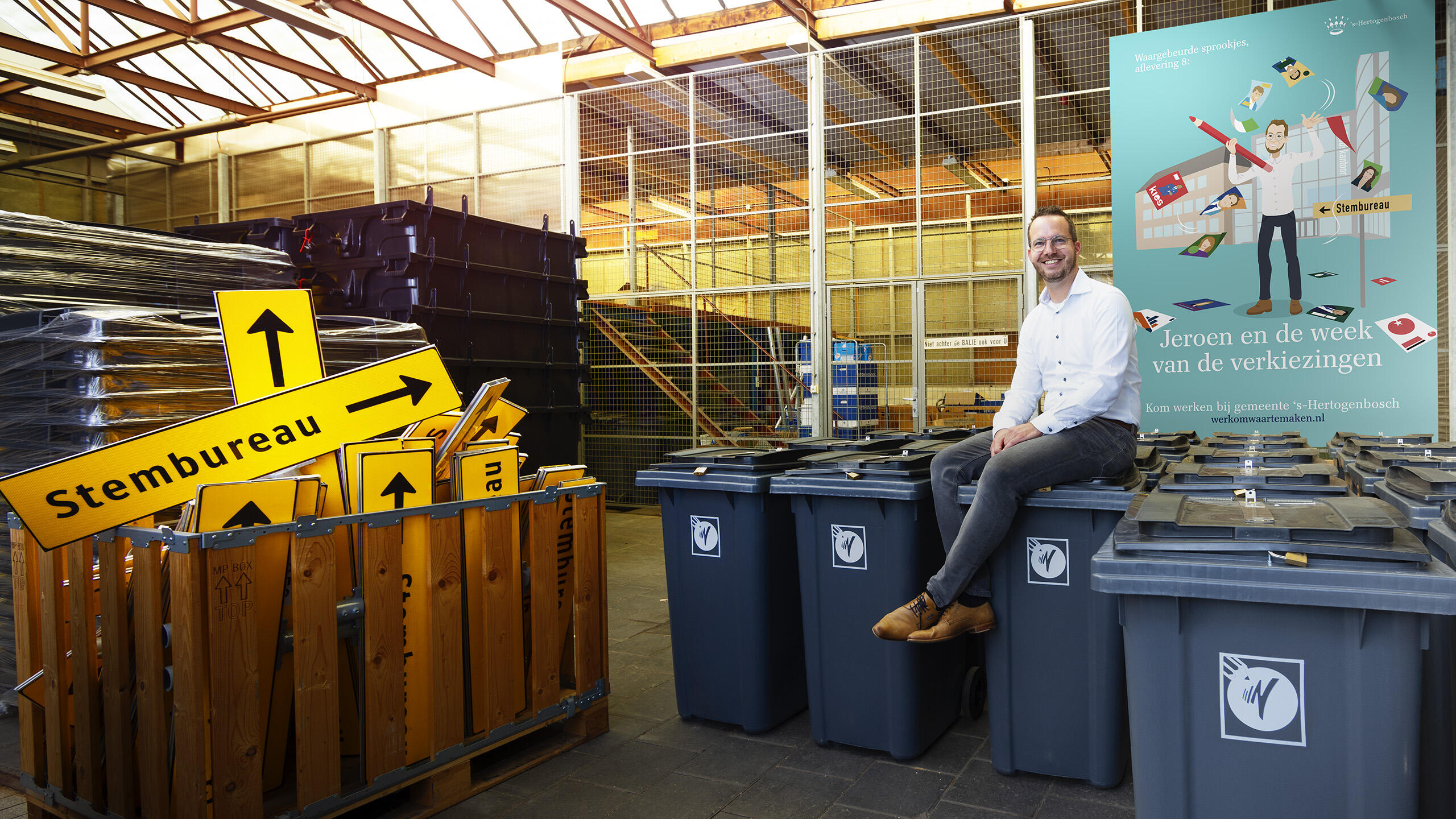 Jeroen - Verkiezingsdepot - Werk om waar te maken bij gemeente 's-Hertogenbosch